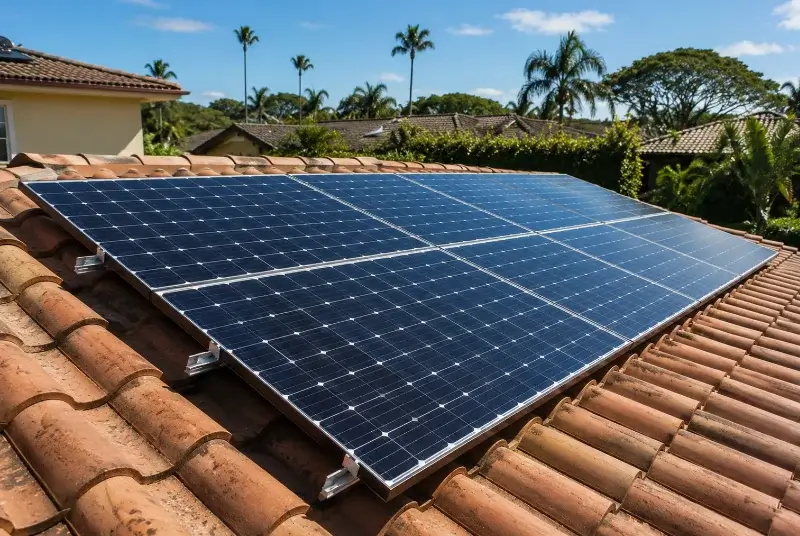 Installation de panneaux solaires à Messanges